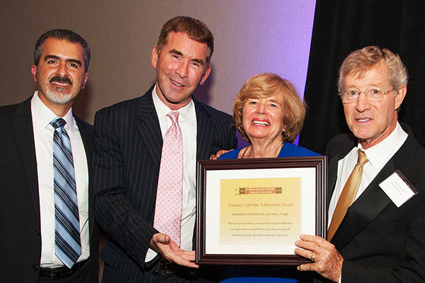 Ruben Pizarro, Jim Hammer, Nancy Wright and Eric Wright