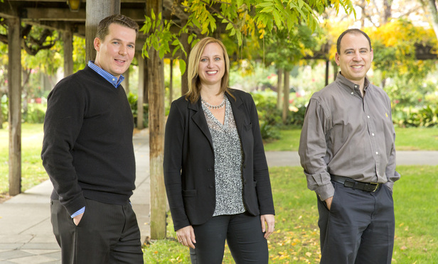 Left to right: Brian Love, Laura Norris and Eric Goldman Santa Clara University School of Law