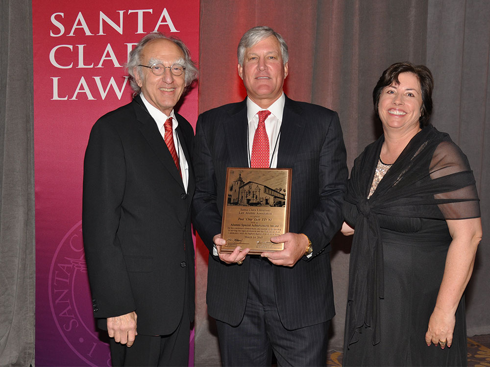 Howard Charney, Paul L. ‘Chip’ Lion III, Dean Lisa Kloppenberg