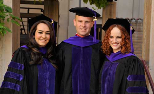 Left to right: Sepideh Mousakhani, Benjamin Broadmeadow, Taylor Victoria Young.