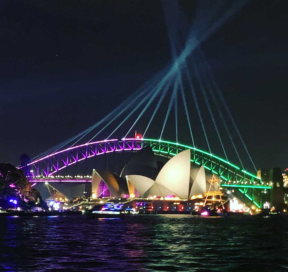 Sydney Opera House at night