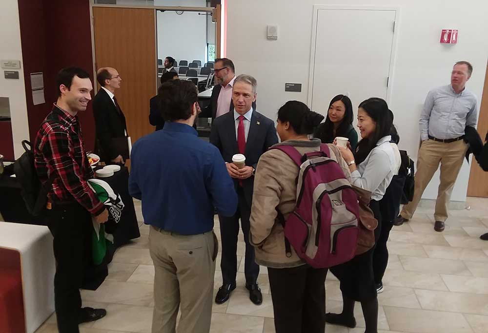 USPTO Director Andrei Iancu with Santa Clara Law